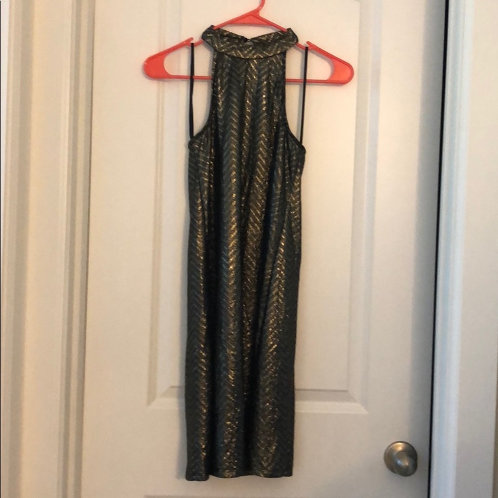 High neck dress, size small